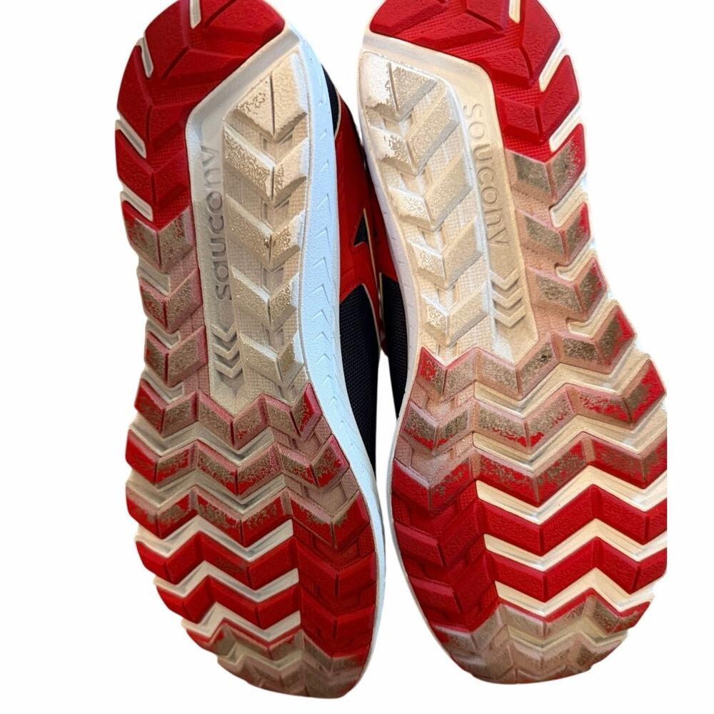 Saucony Cohesion Sport Running Shoes Navy Red White Women’s Size 6.5 patriotic - Picture 6 of 8
